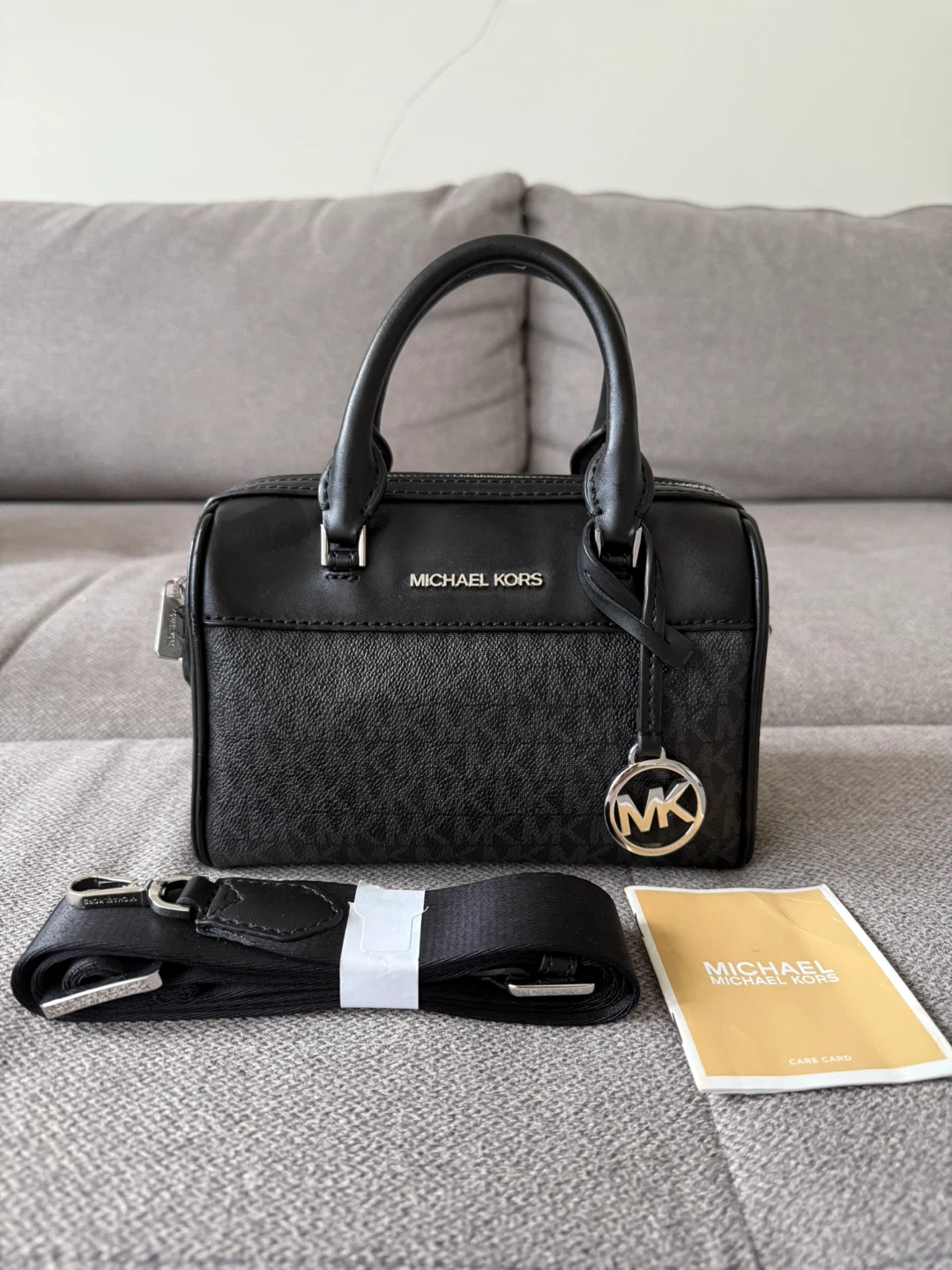 MICHAEL KORS TRAVEL XS DUFFLE SATCHEL SHOULDER CROSSBODY BAG - photo 2