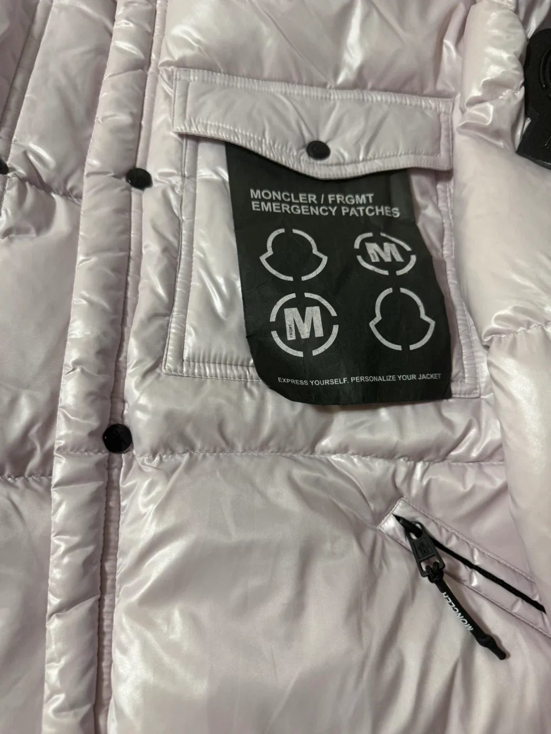 Moncler FRGMT Emergency Patches Padded Jacket image indicator(3)