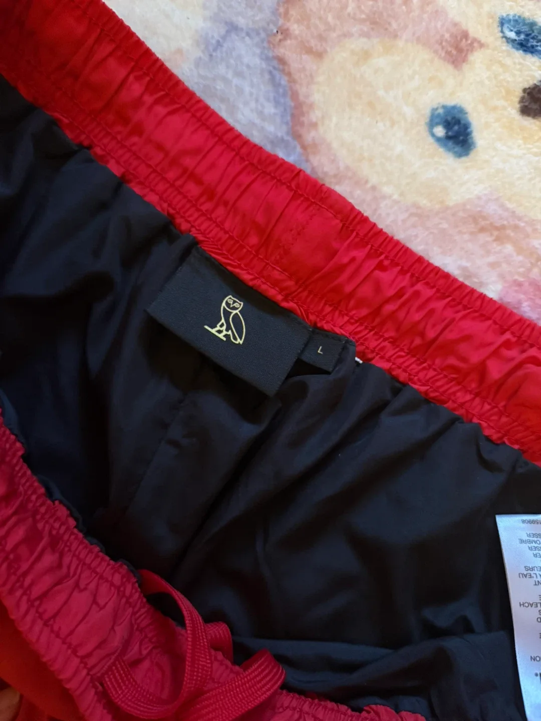 OVO Red Track Pants image indicator(2)