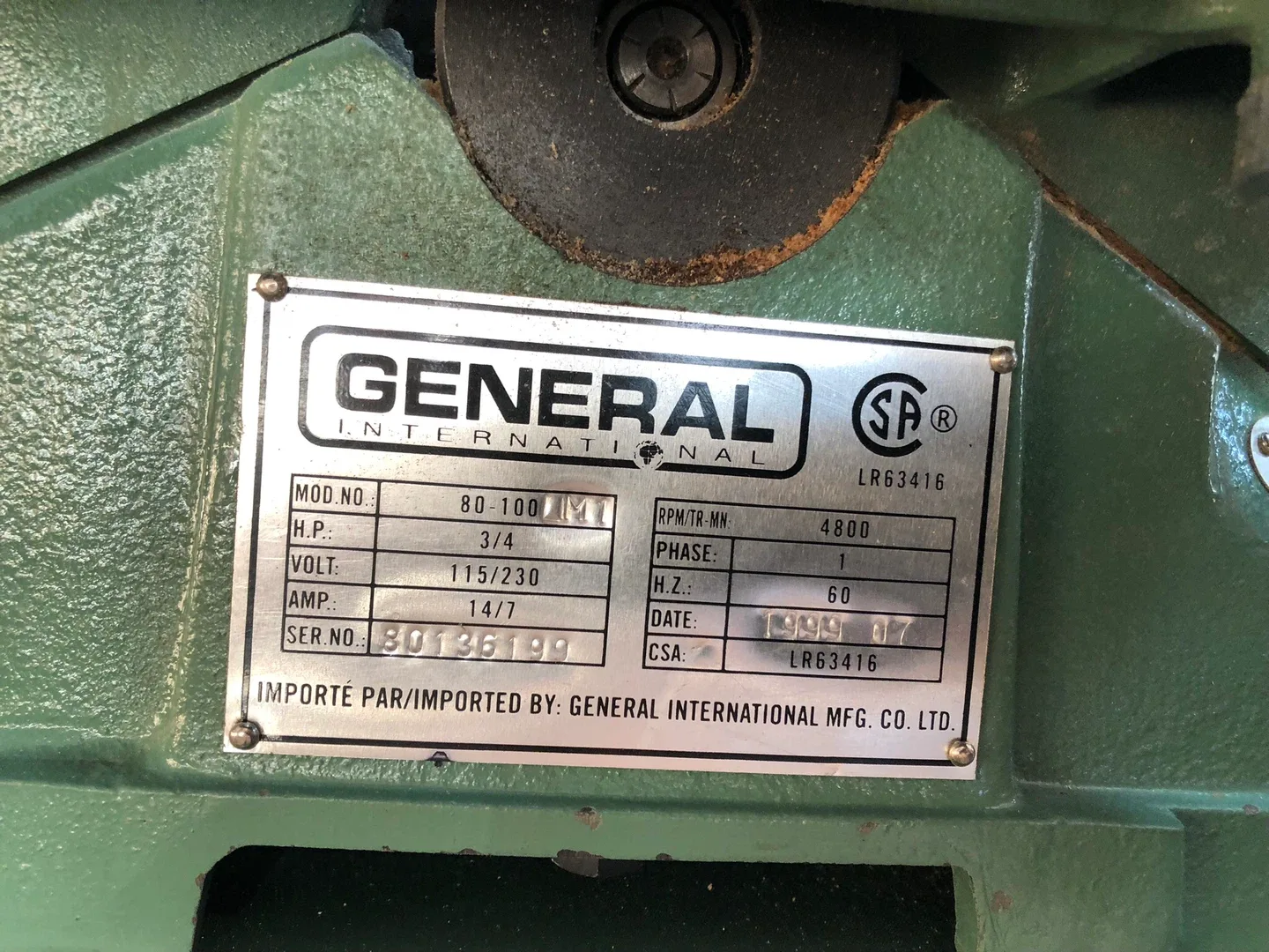 🪚 General 6” Jointer - Heavy-Duty Woodworking Tool (edmonton) image indicator(4)