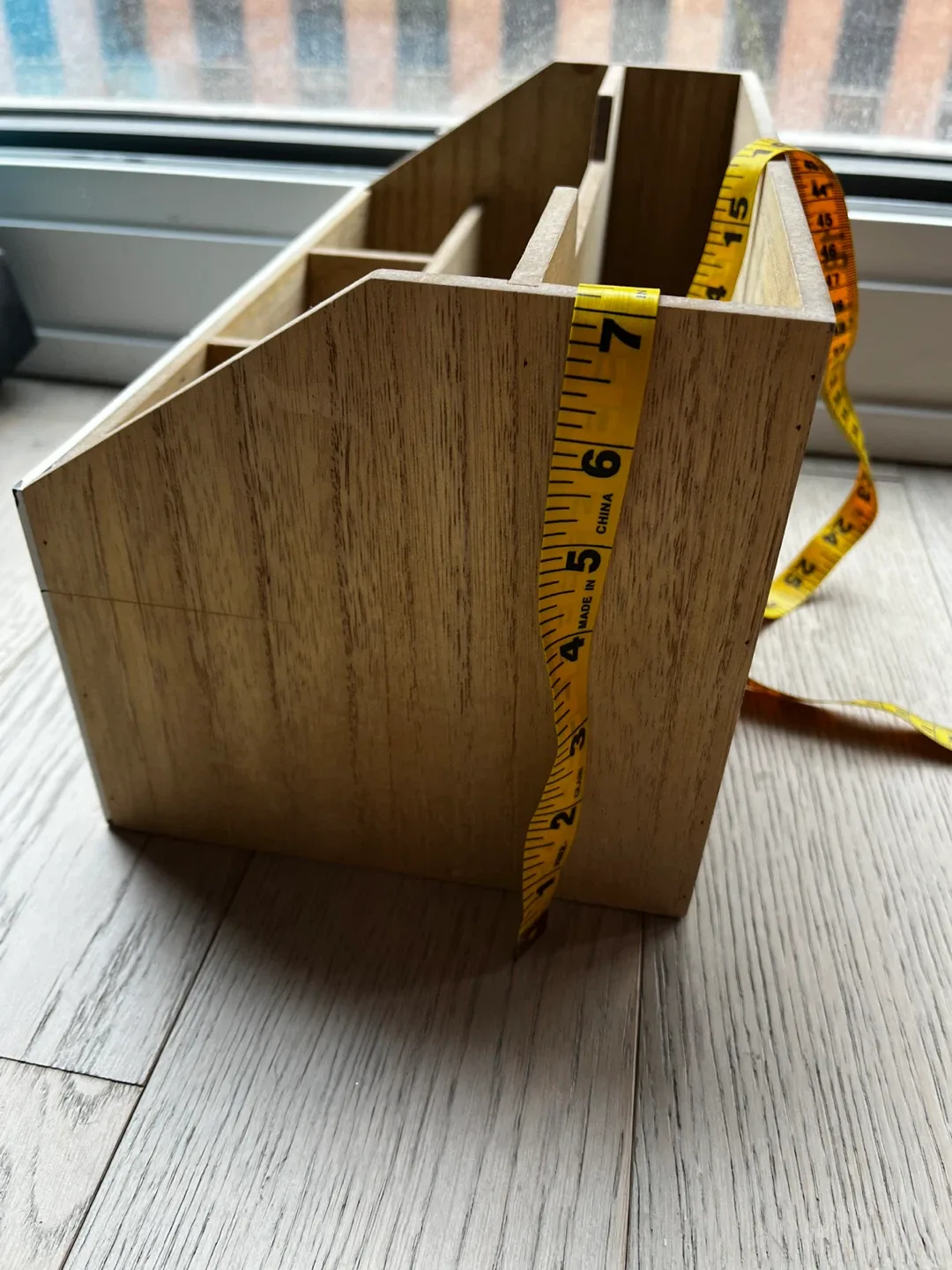 🥕Wooden Desk Organizer with Bird Design image indicator(4)