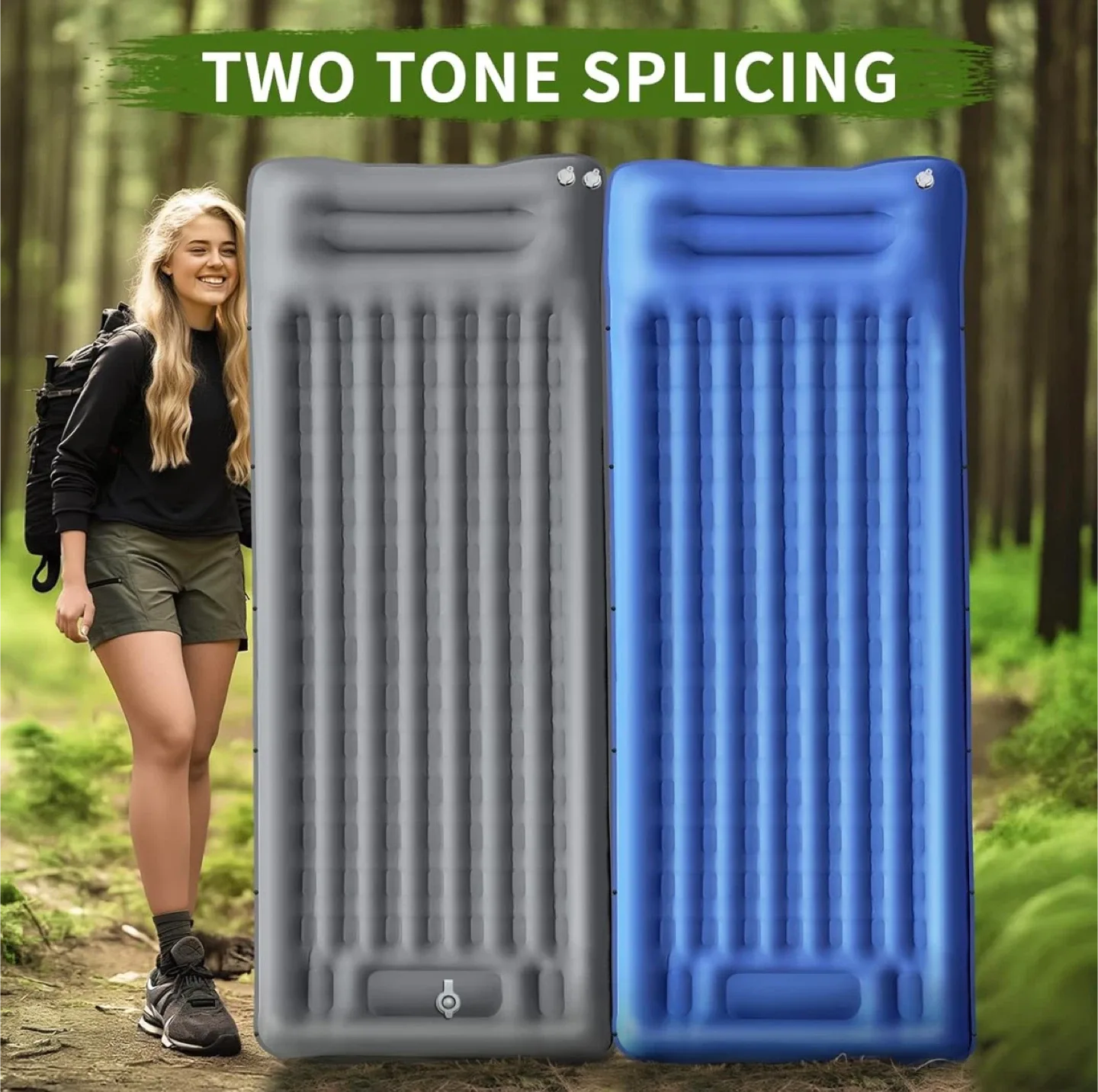 Newoer Self Inflating Camping Sleeping Mattress image indicator(2)