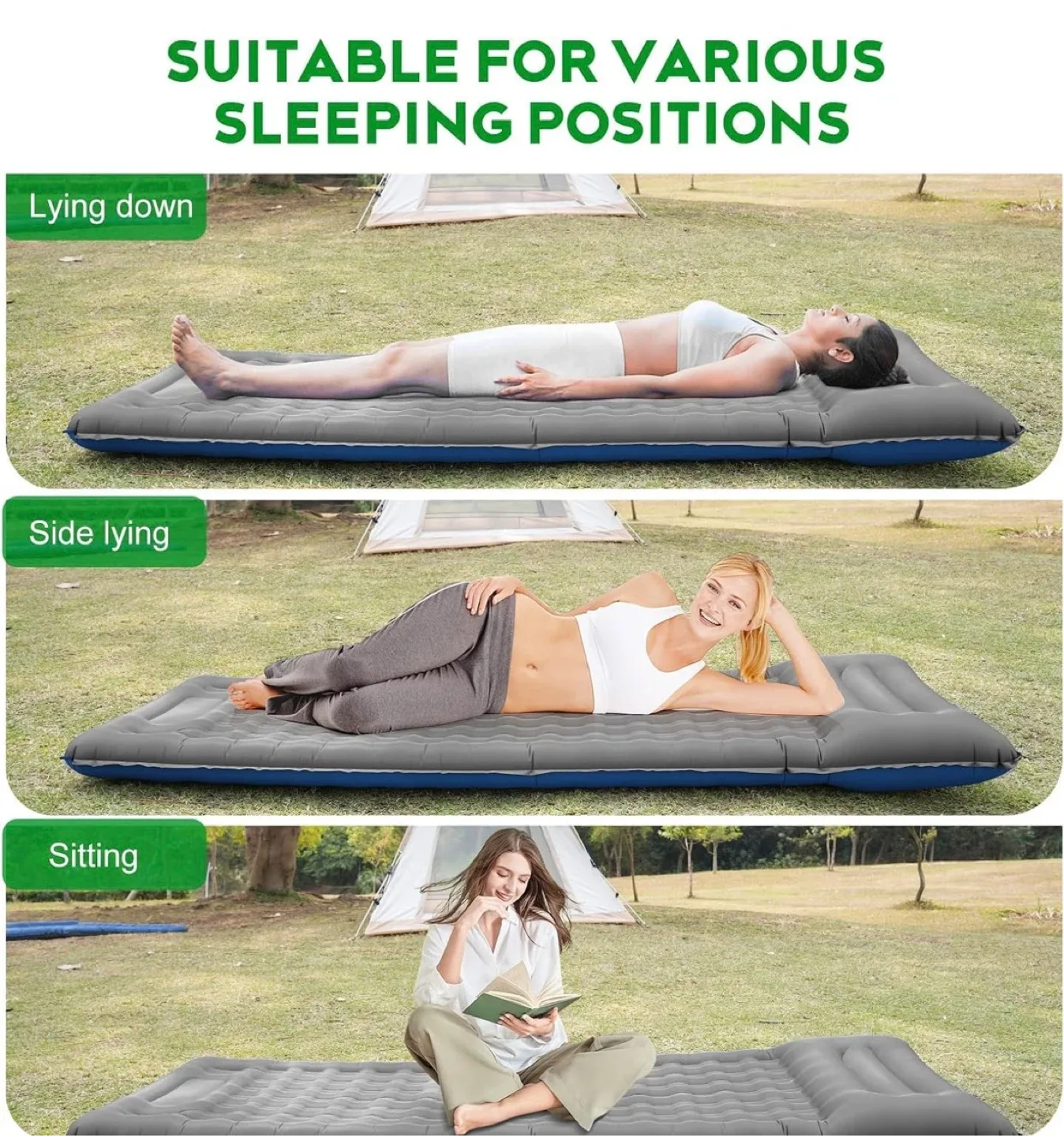 Newoer Self Inflating Camping Sleeping Mattress image indicator(6)