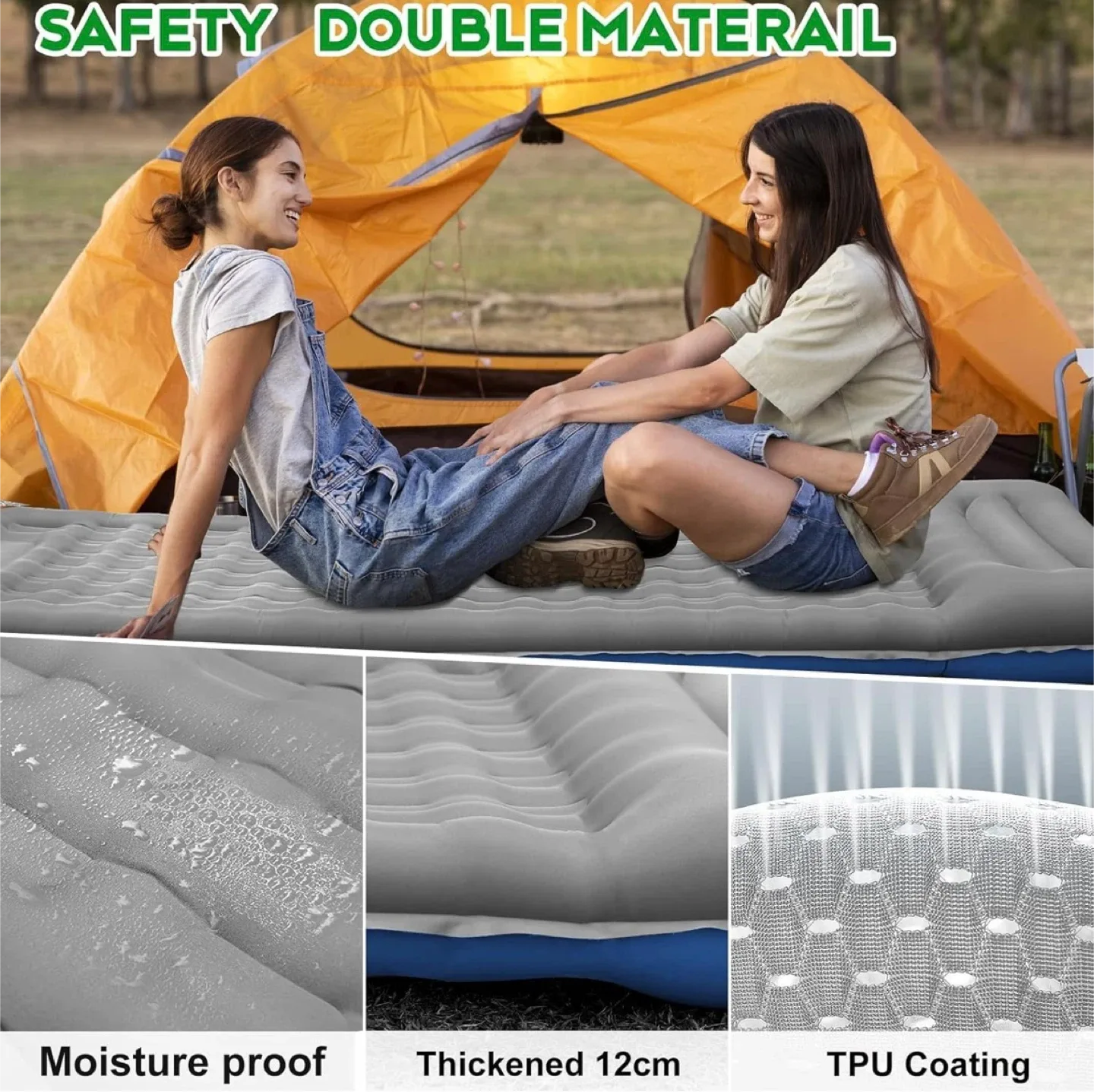 Newoer Self Inflating Camping Sleeping Mattress image indicator(5)