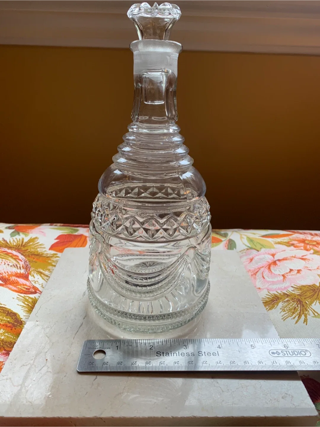 Clear Glass Decanter with Stopper🥕 image indicator(9)