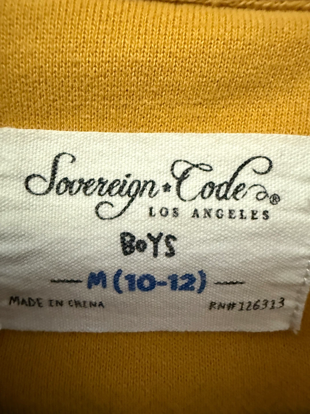Sovereign Code Boys Varsity Jacket - Size M (10-12) - photo 2