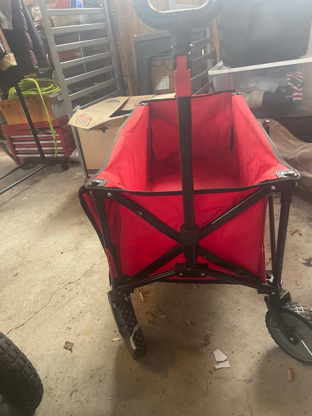 Ozark Trail Red Collapsible Wagon