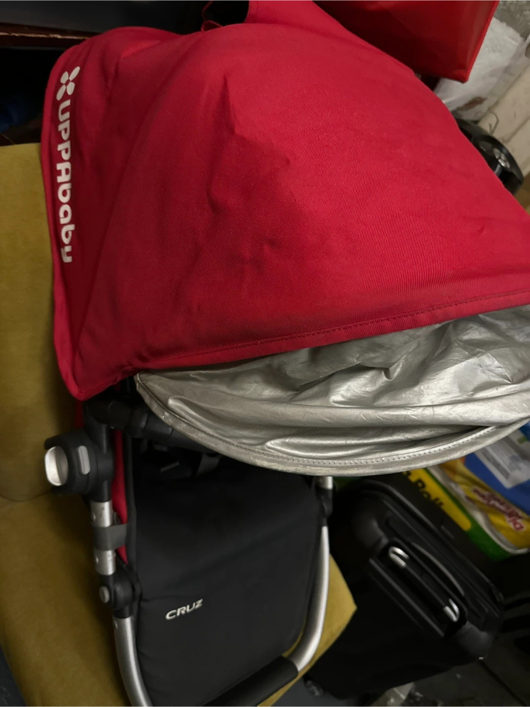 UPPAbaby Cruz - Red canopy