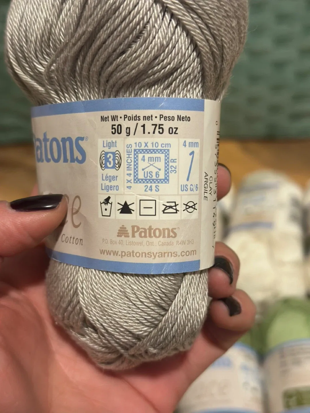 AndeanSun Pima Cotton & Patons Grace Yarn image indicator(3)