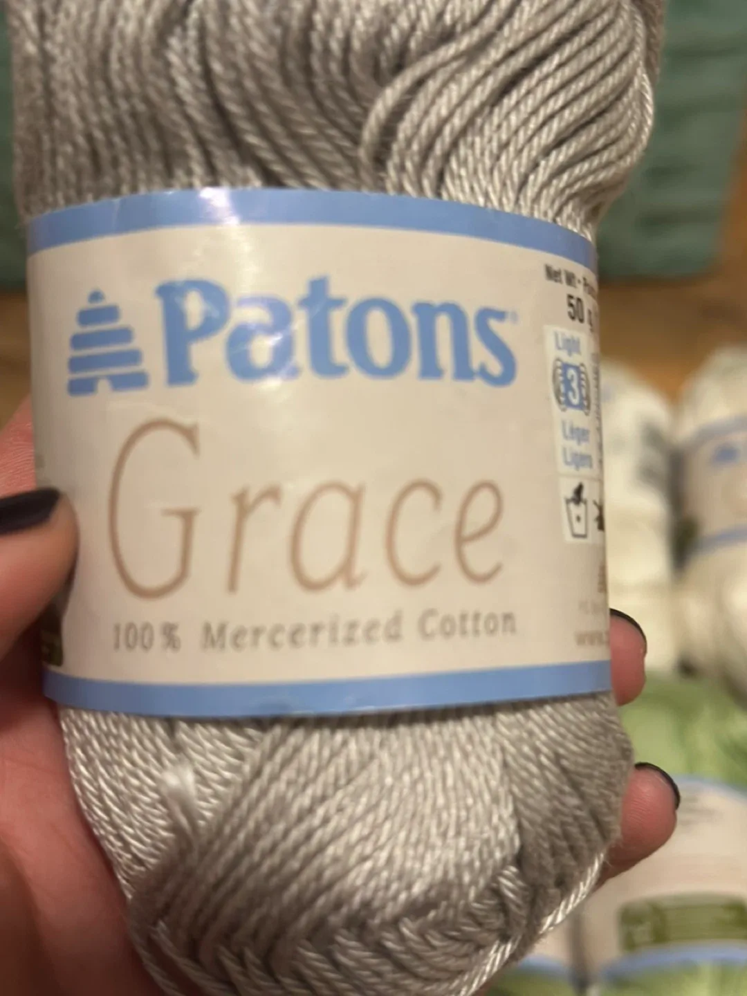 AndeanSun Pima Cotton & Patons Grace Yarn image indicator(4)