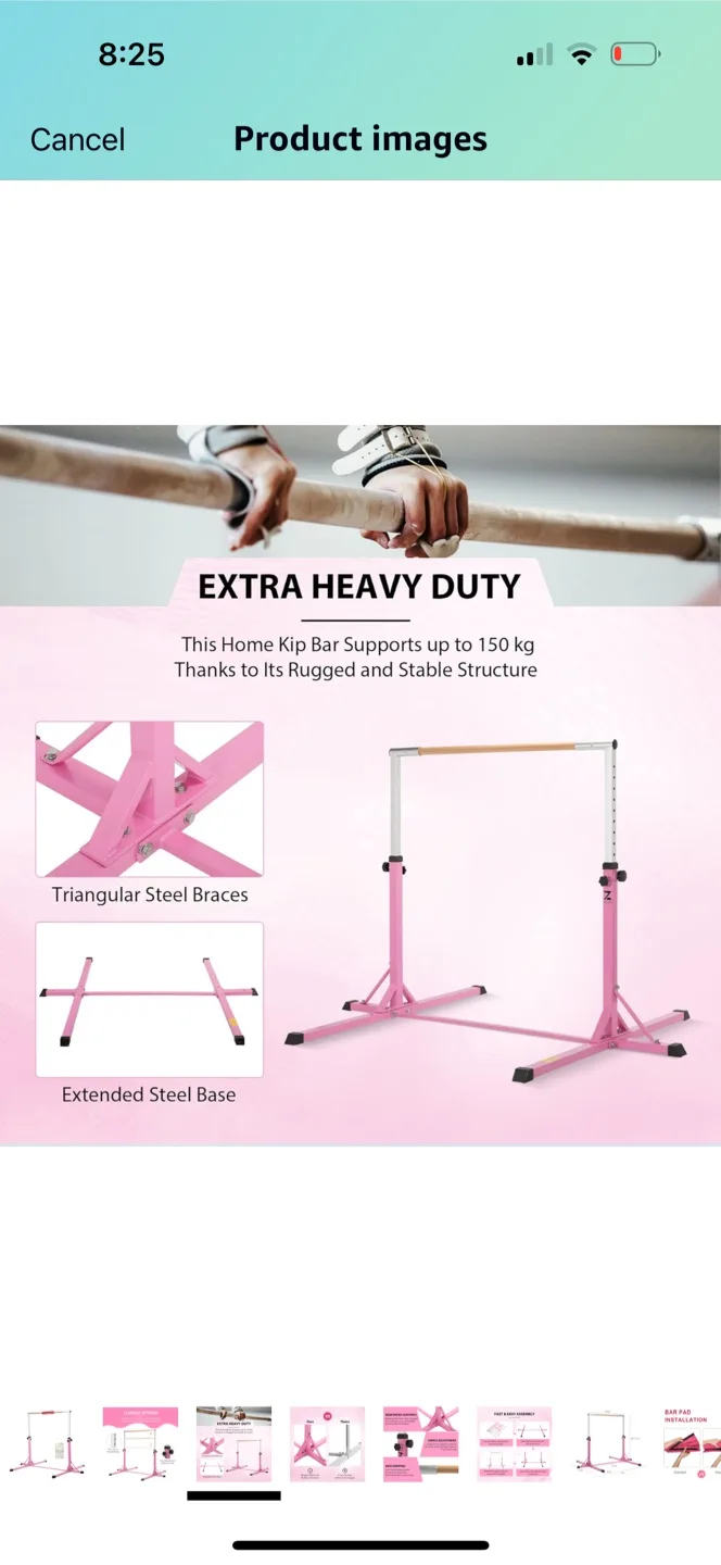 Gymnastics Kip Bar & Balance Beam image indicator(2)