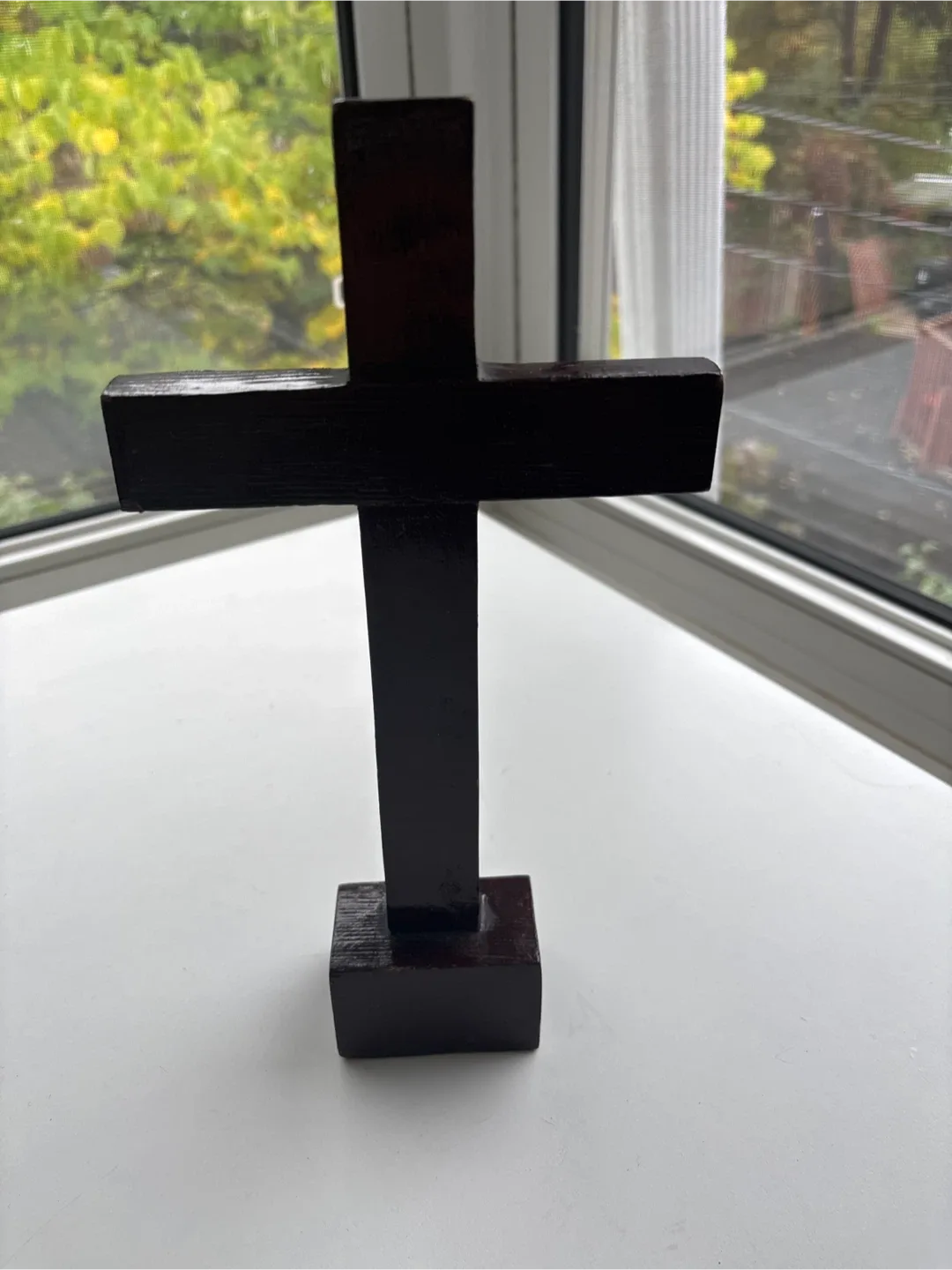 Wooden Cross Decoration 11” tall image indicator(2)
