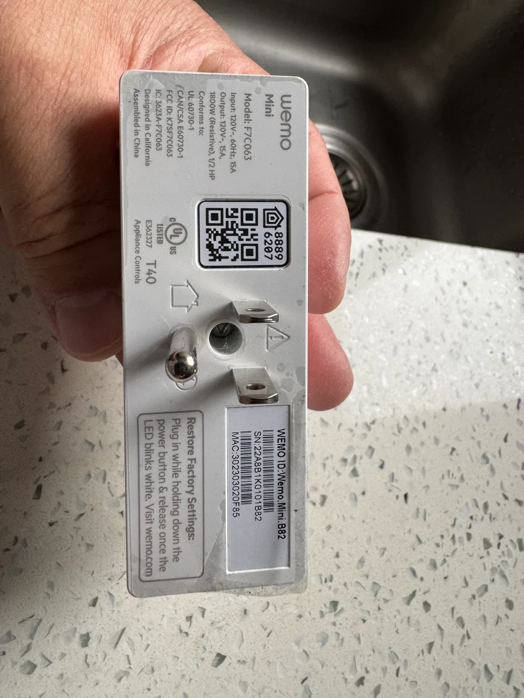 Wemo Mini Smart Plug image indicator(2)