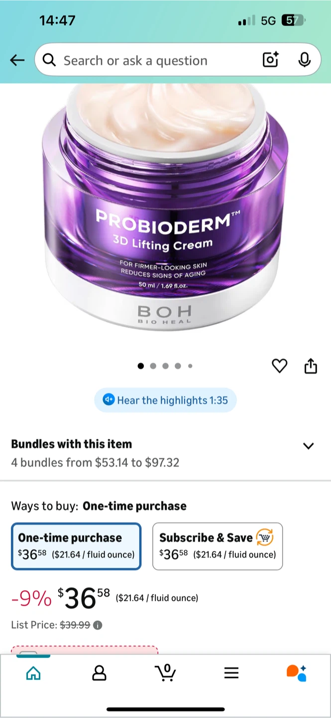 Bioheal BOH Probioderm 3D Lifting Cream - photo 2