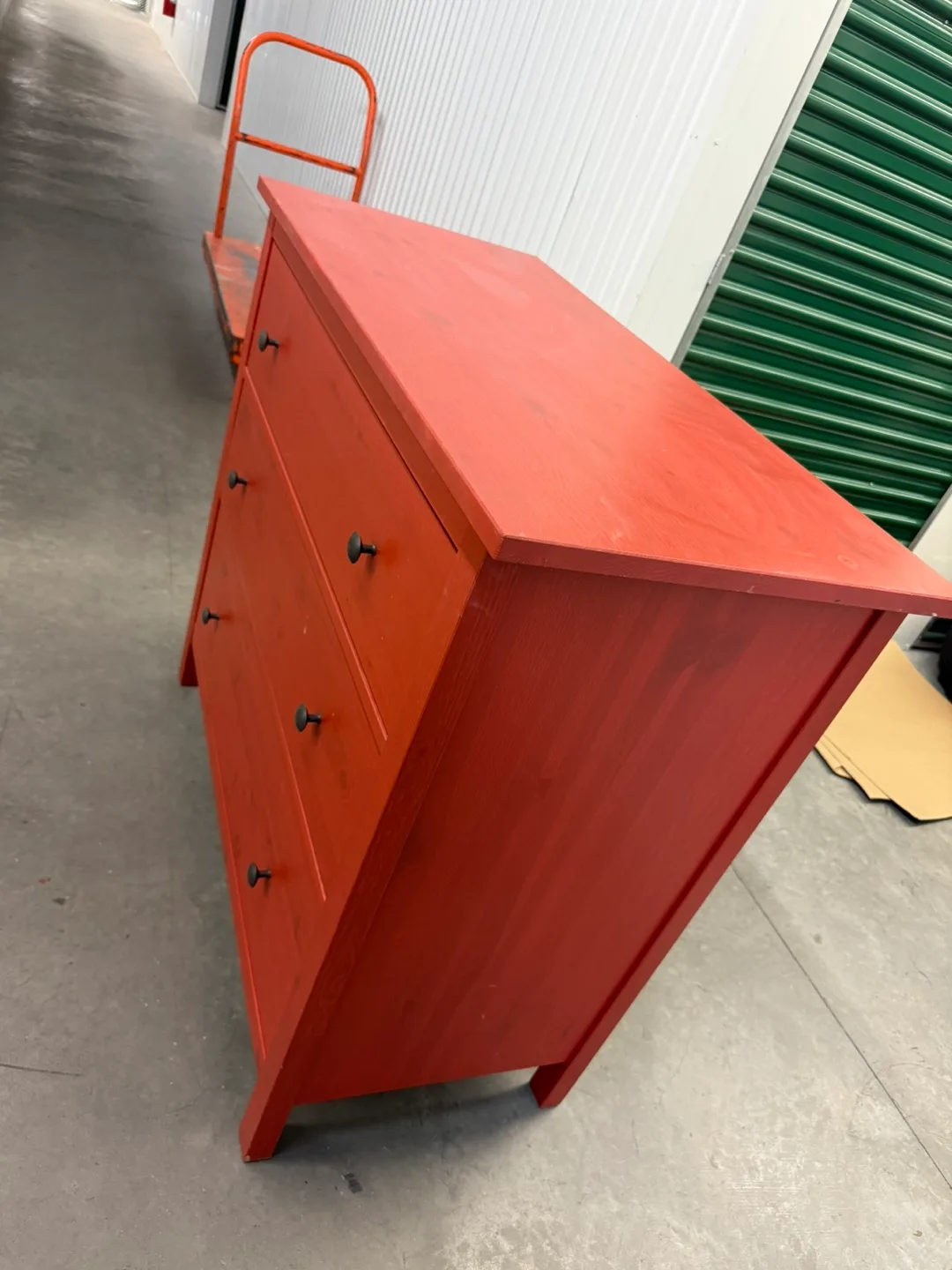 RED 3-DRAWER DRESSER image indicator(6)