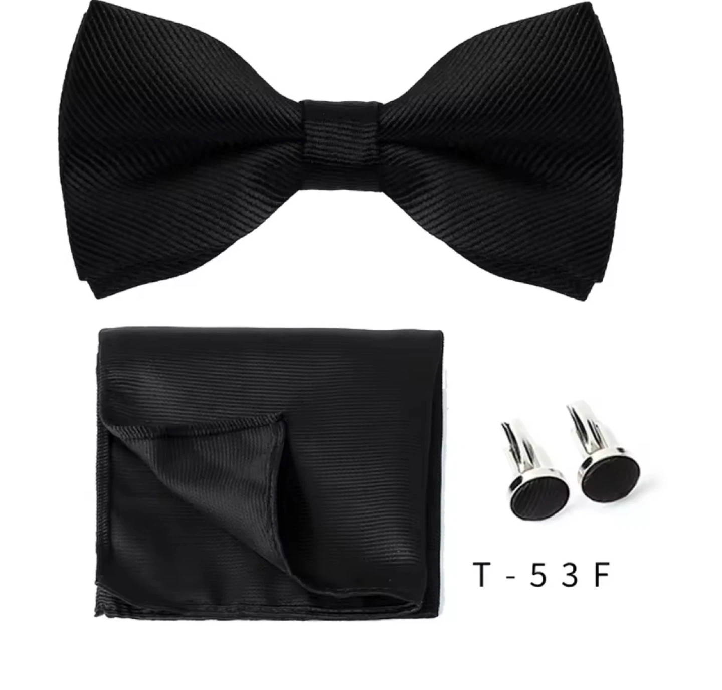 Bow Tie Set 3pcs Black