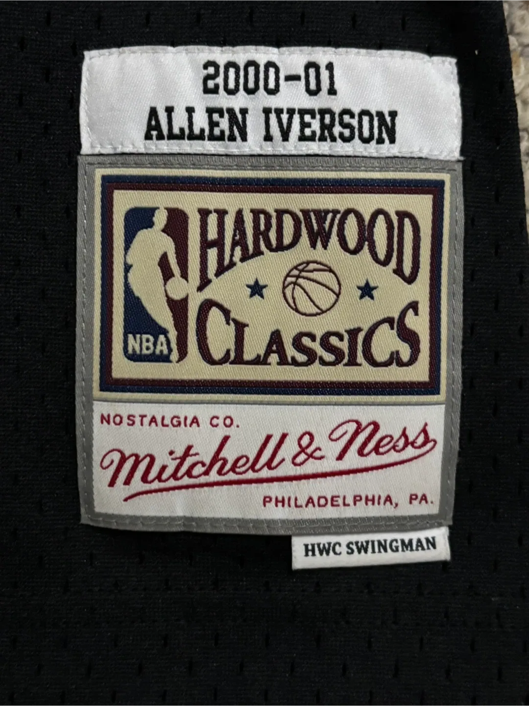 Mitchell & Ness Allen Iverson Sixers Jersey image indicator(4)