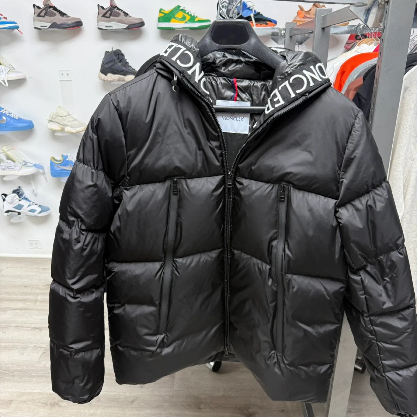 Moncler Black Padded Down Jacket image indicator(2)