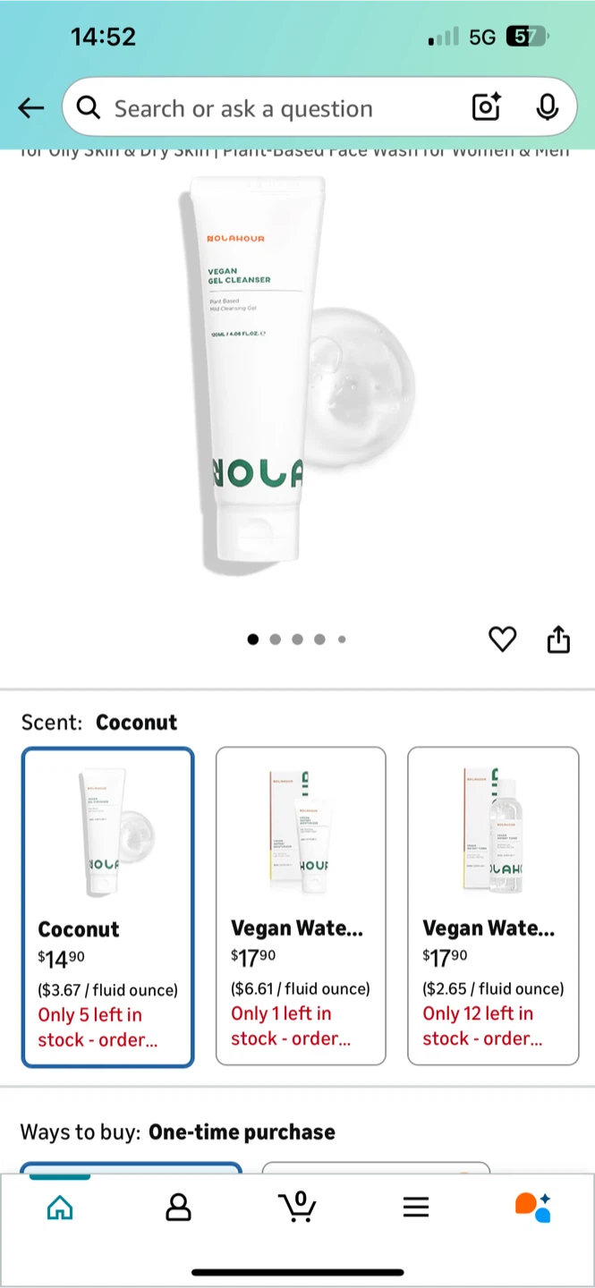 Nolahour Vegan Gel Cleanser & Scinic Sun Essence - photo 4