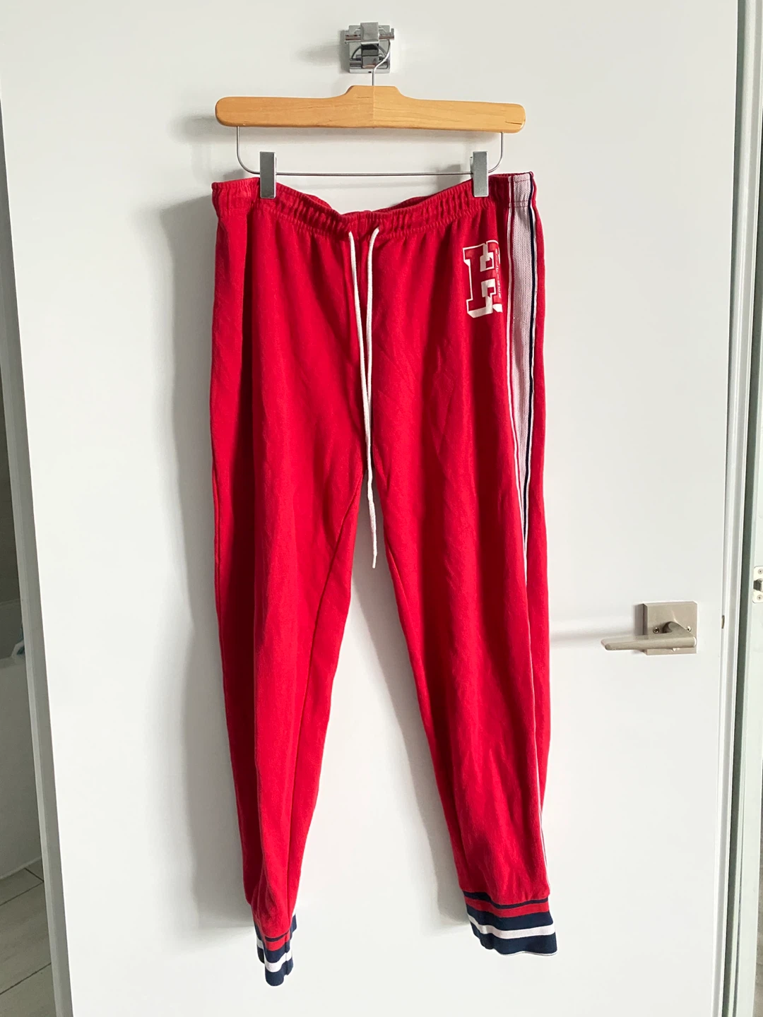 Tommy Hilfiger Red Jogger Pants