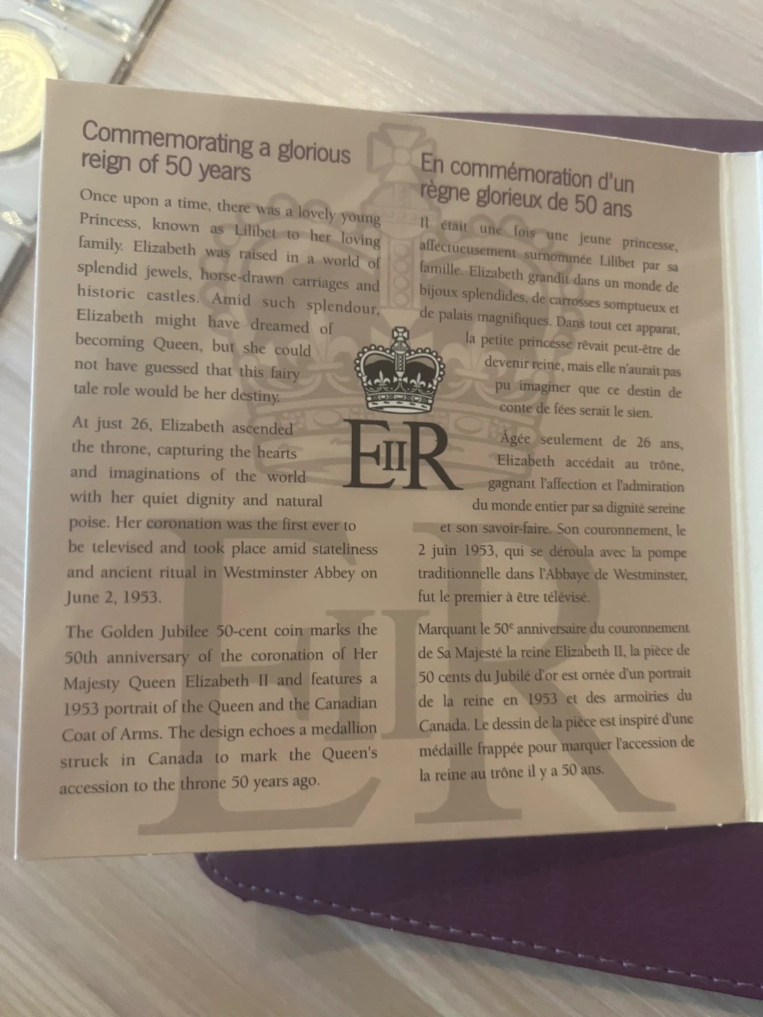 Royal Canadian Mint Golden Jubilee 50-cent Coins - photo 5