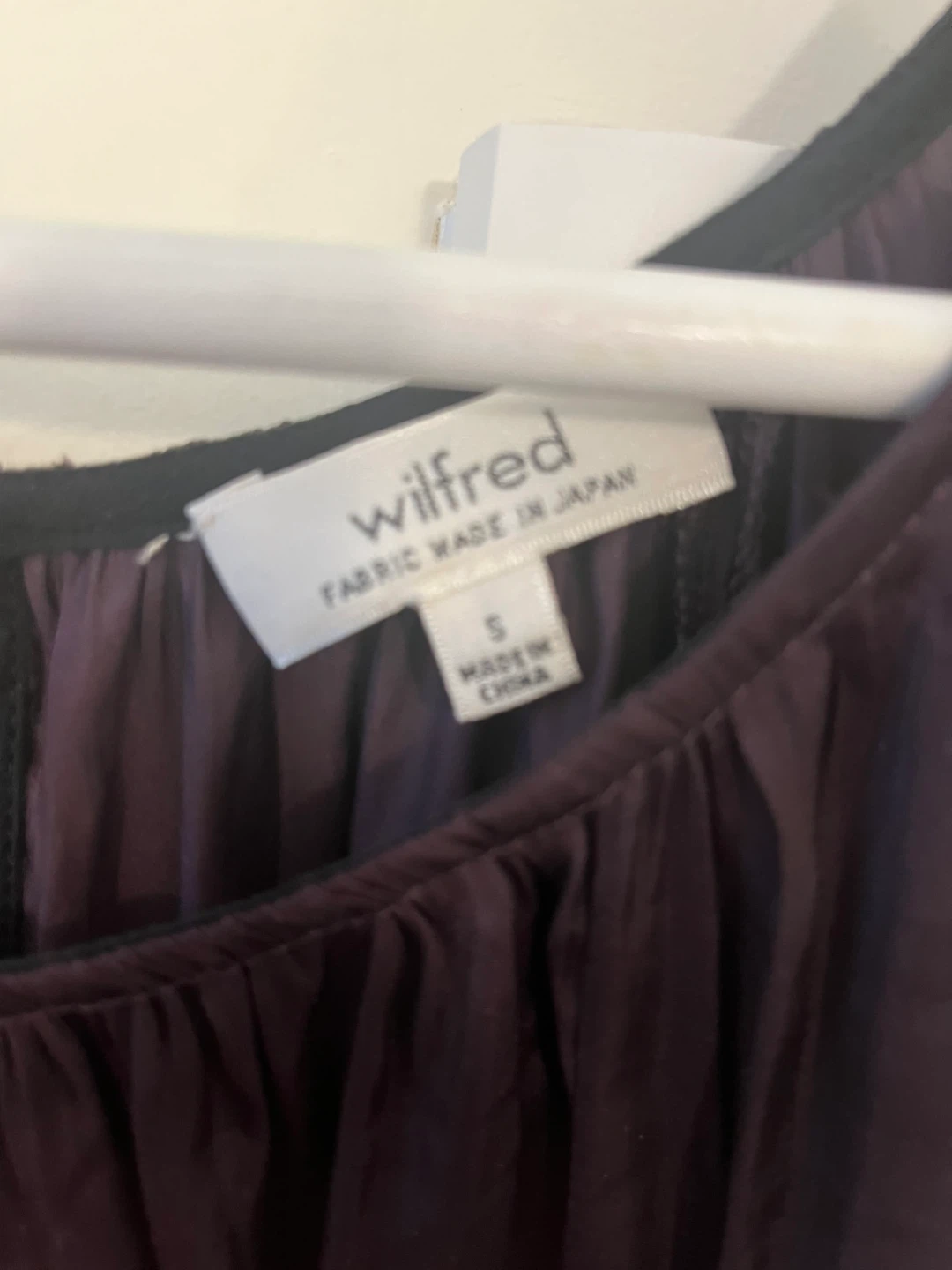 Lovely plum Wilfred Silk Trim Tank Top - photo 3