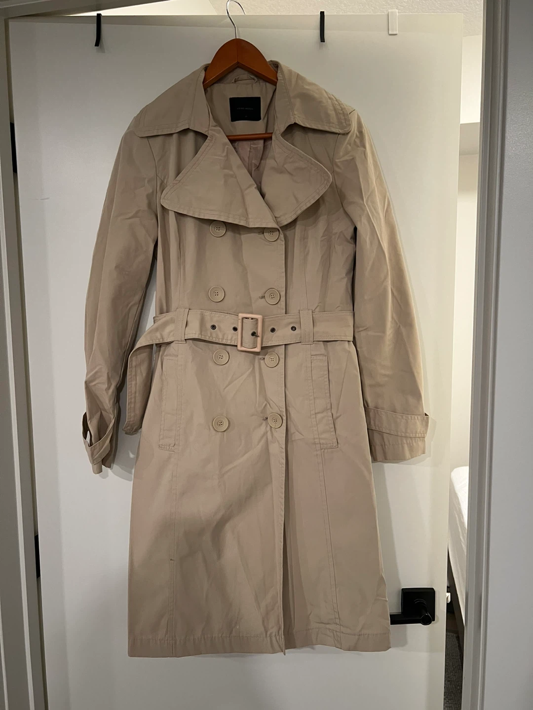 Vero Moda Beige Trench Coat - Size M - photo 4