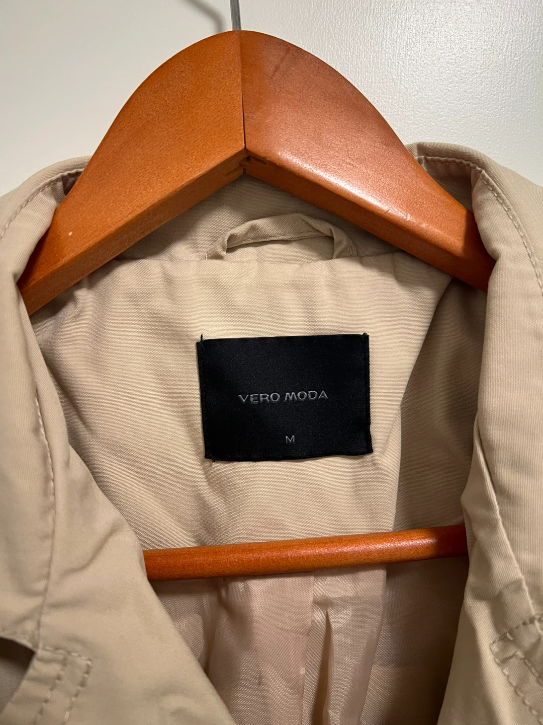 Vero Moda Beige Trench Coat - Size M - photo 2