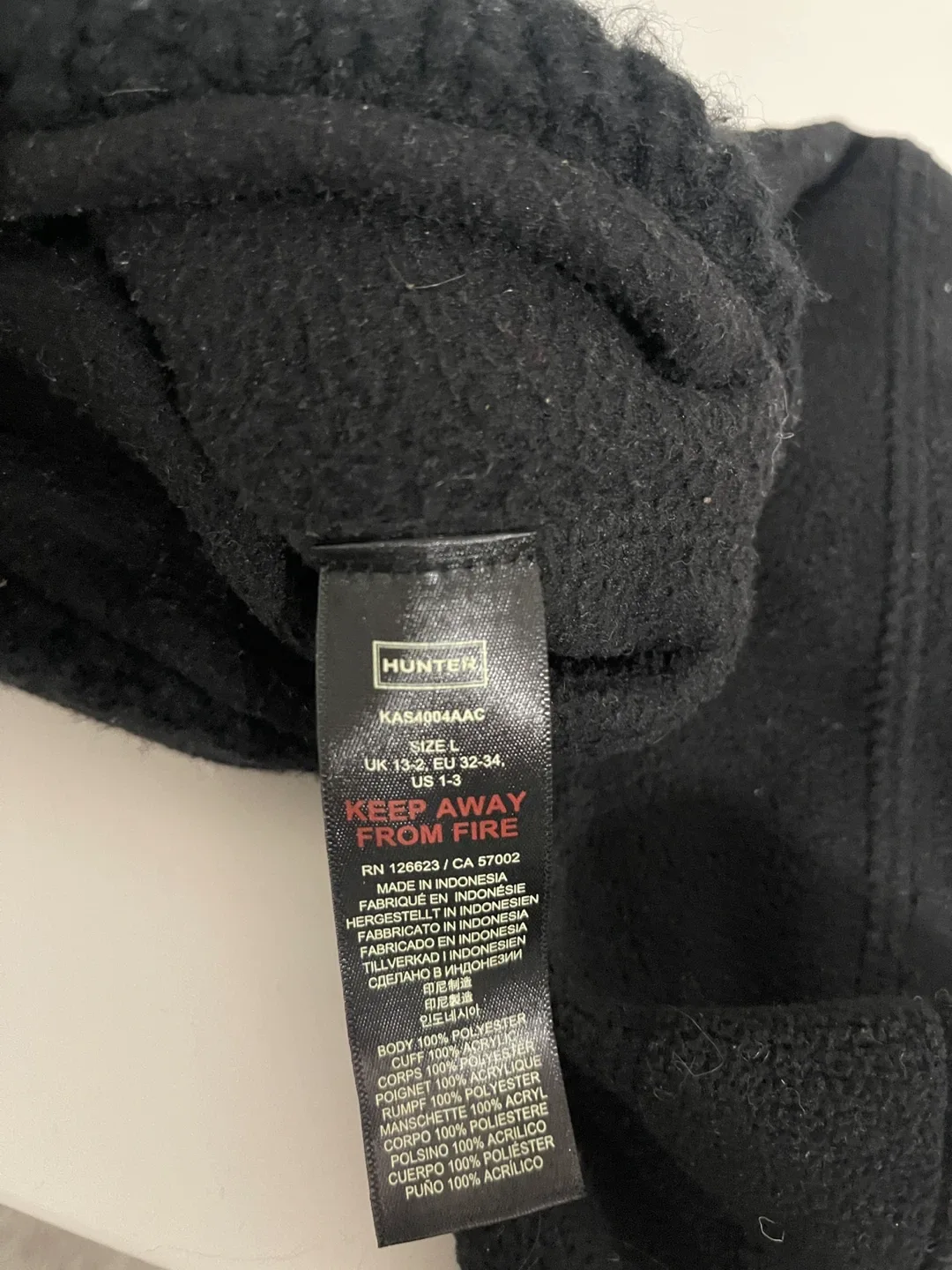 Size 1-3 shoe size Hunter boot inserts image indicator(3)