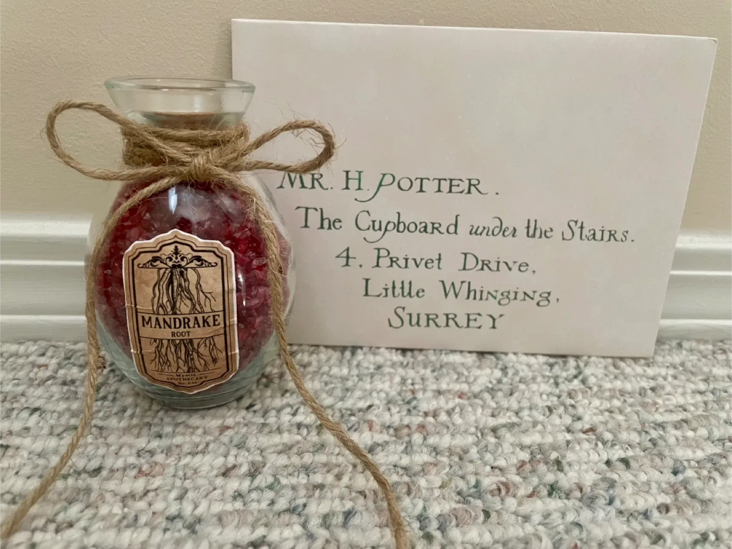 Harry Potter Inspired Potion Bottles & Hogwarts Letter image indicator(7)