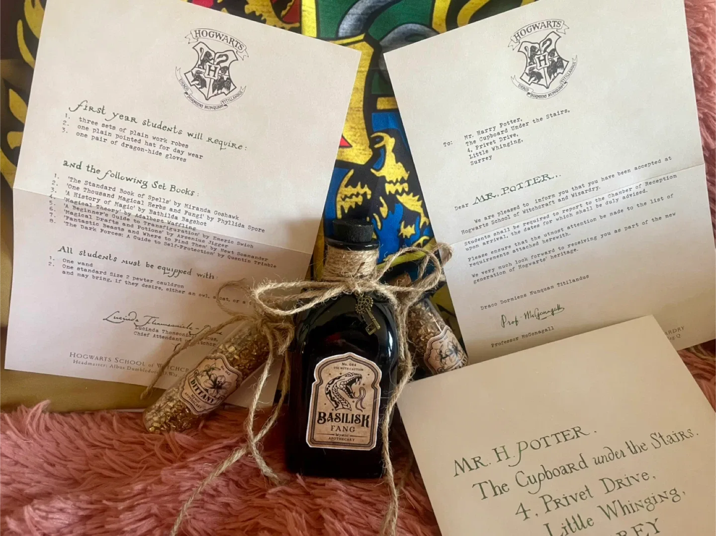 Harry Potter Inspired Potion Bottles & Hogwarts Letter image indicator(2)