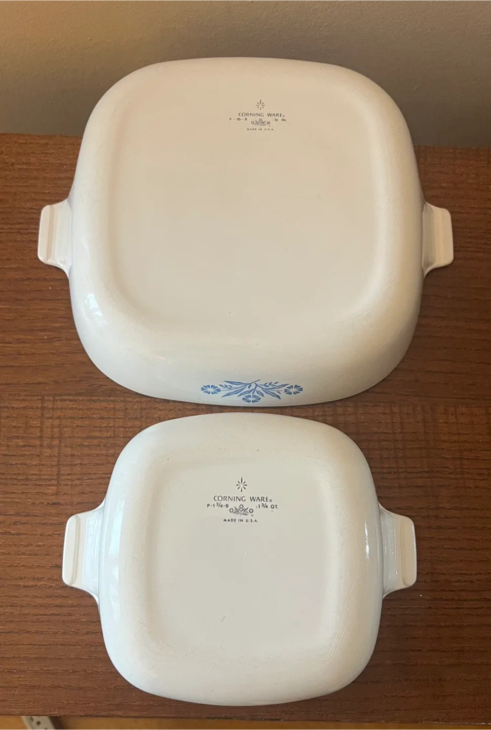 Vintage Late 1960s Cornflower Blue Corning Ware Pieces image indicator(5)