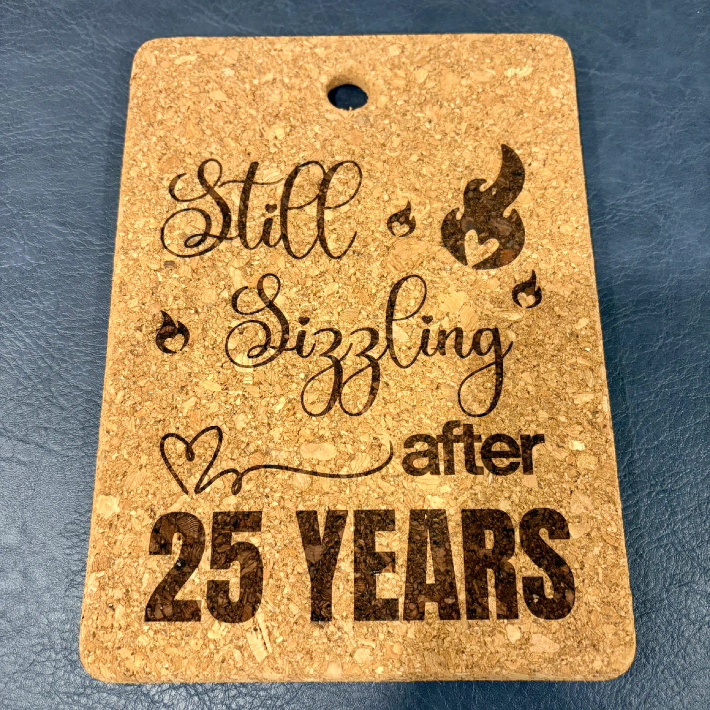 🥕 Personalized Cork trivet - Still Sizzling After 25 Years