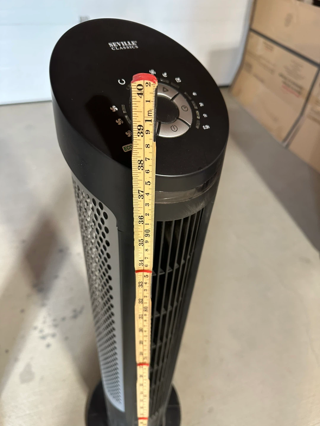 Two Seville Classics Tower Fans with Remote - photo 2