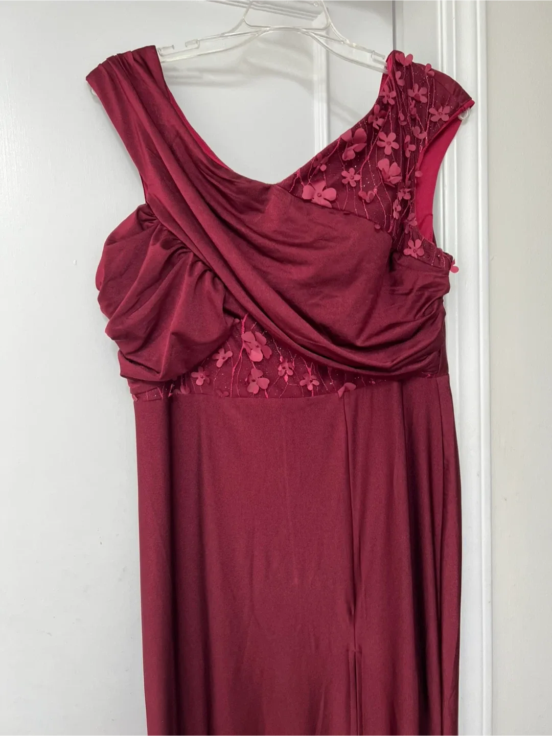 Burgundy Formal Dress thumbnail