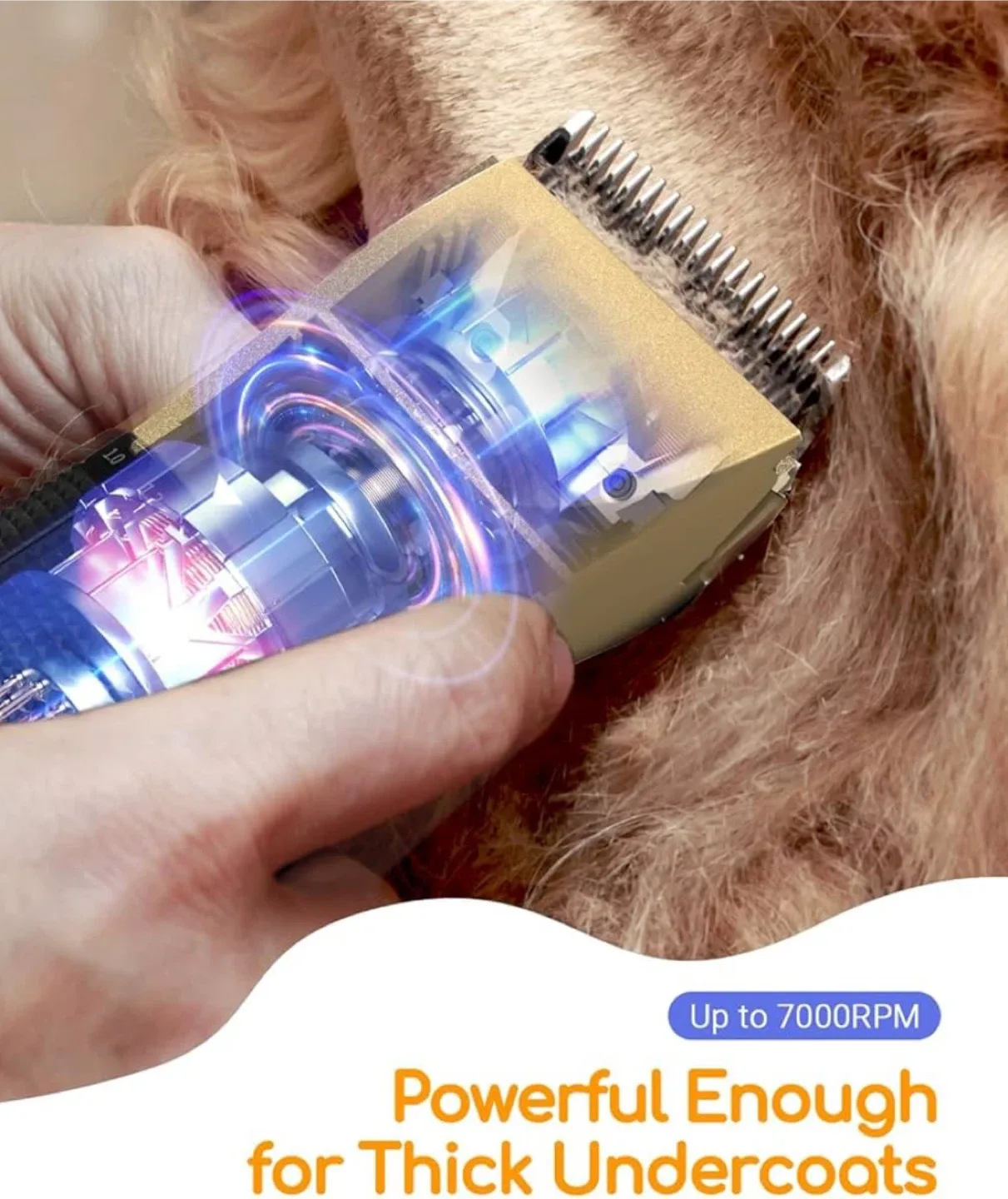 OZW Pet Hair Clippers for Dogs & Cats - New in Box! image indicator(6)