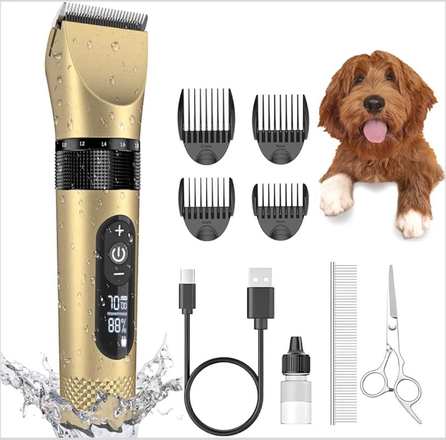 OZW Pet Hair Clippers for Dogs & Cats - New in Box! image indicator(3)
