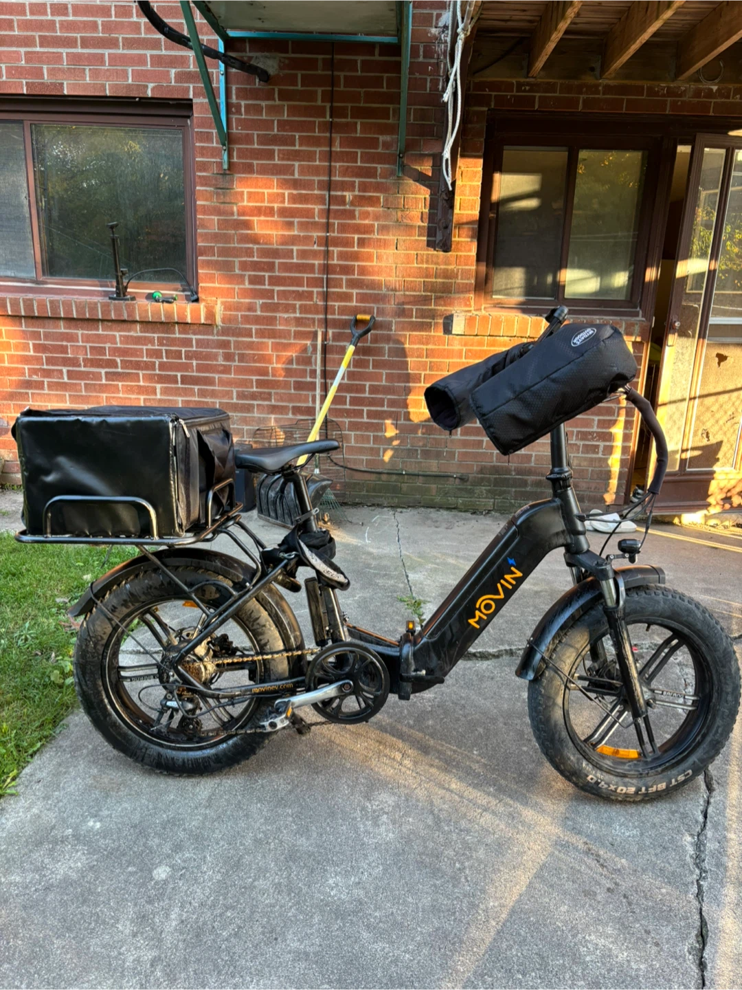 Like New Fat Tire Electric Bike + Accessories