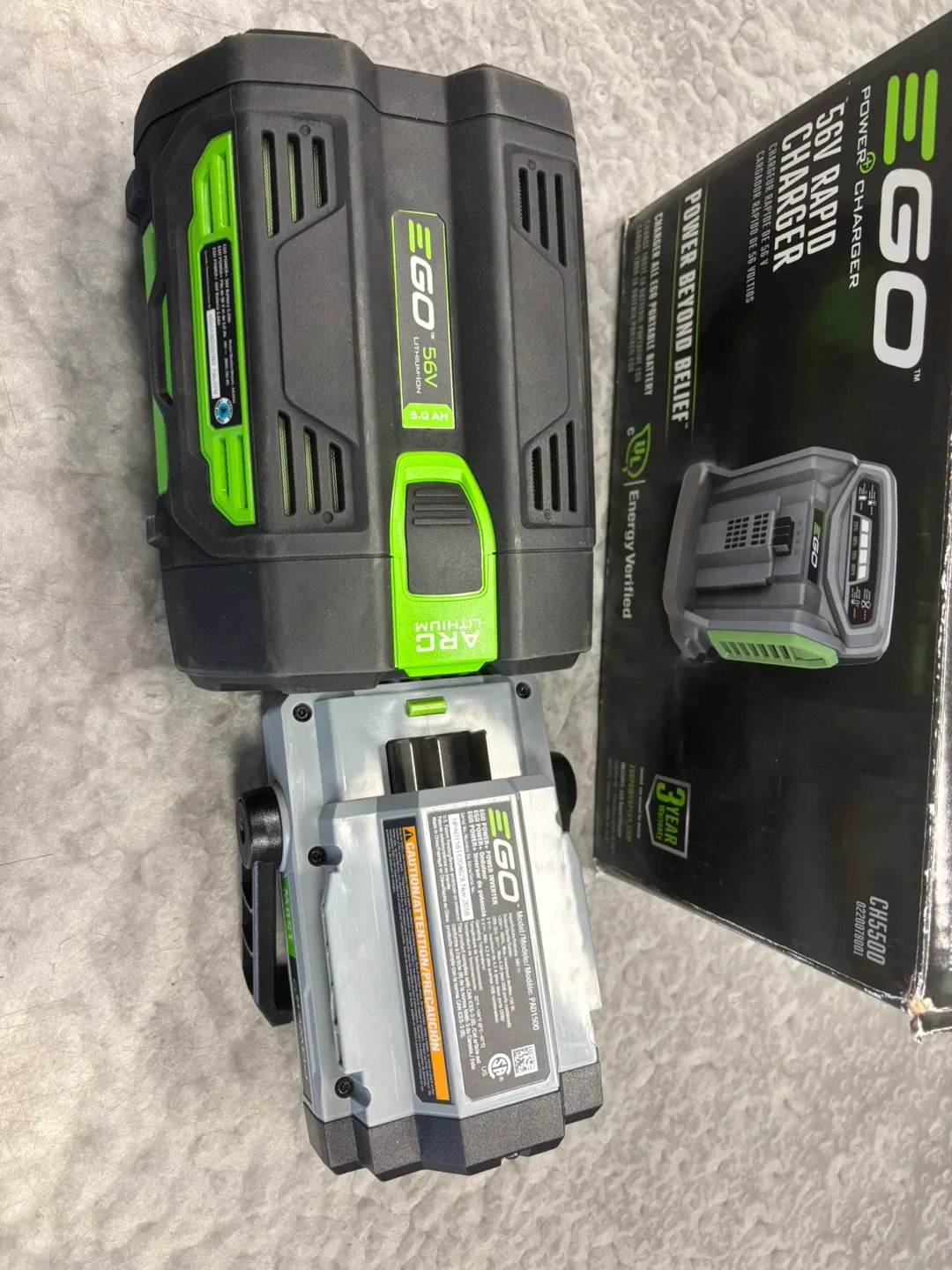 EGO 56V Rapid Charger CH5500 image indicator(3)