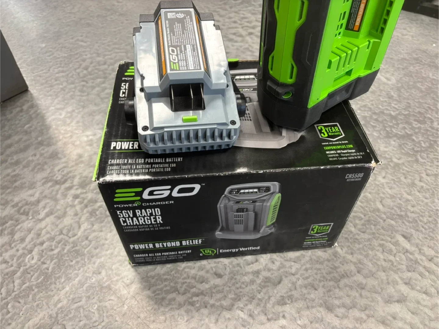 EGO 56V Rapid Charger CH5500 image indicator(2)