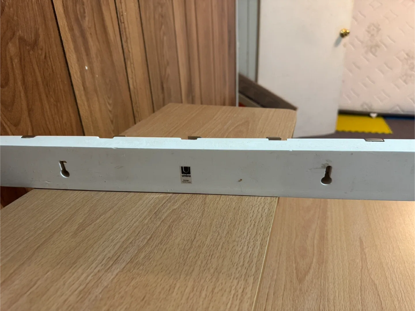 Umbra Flip 5 Hook Rack - White/Nickel image indicator(4)