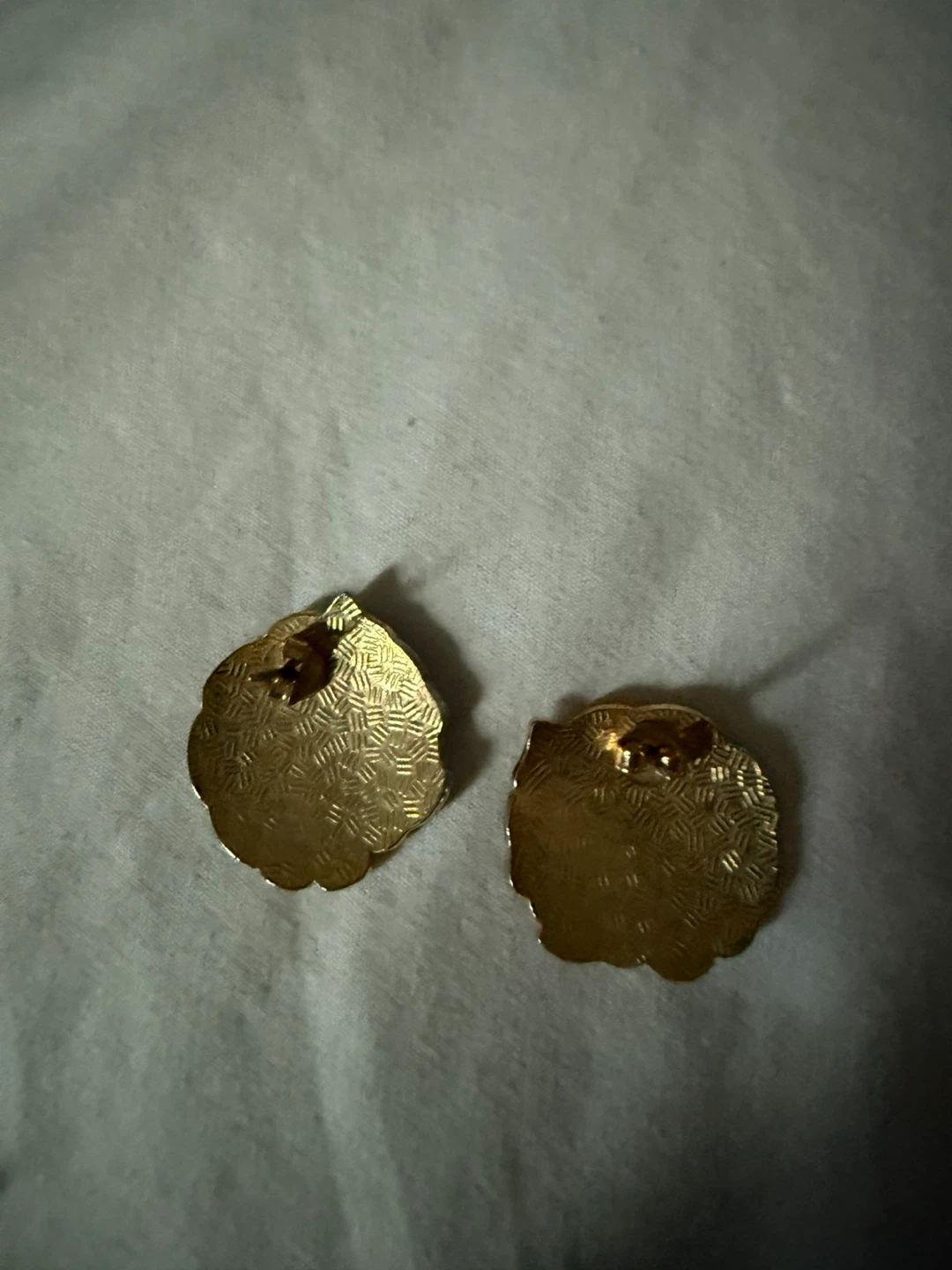 Vintage Butterfly Floral Earrings - photo 3