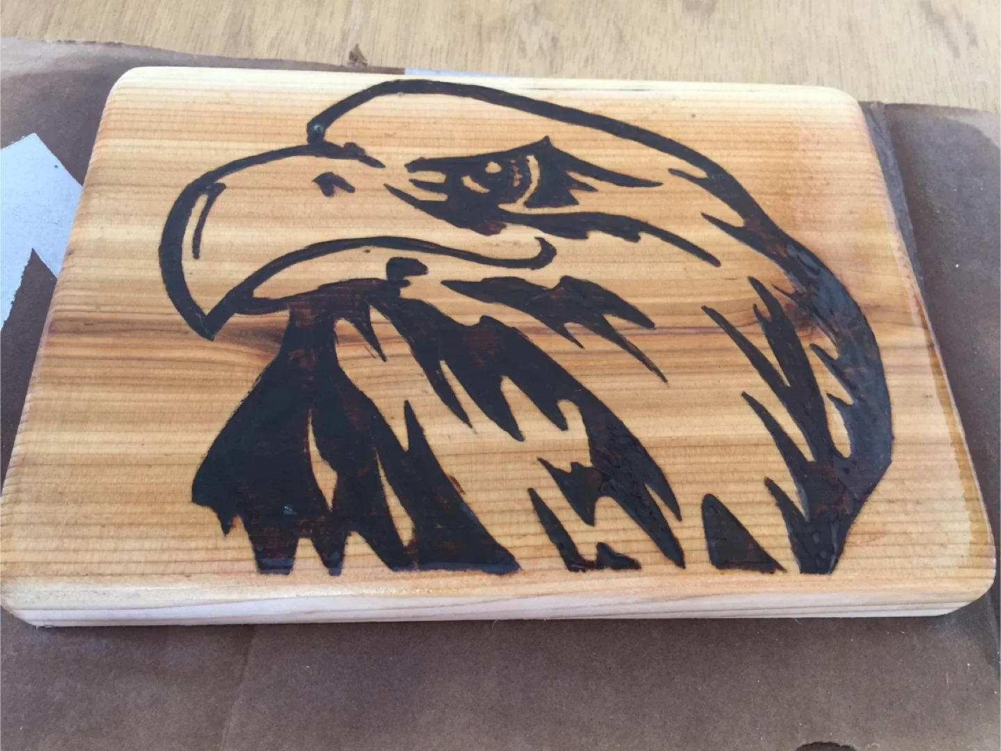 CUSTOM - Wood Burning art image indicator(4)