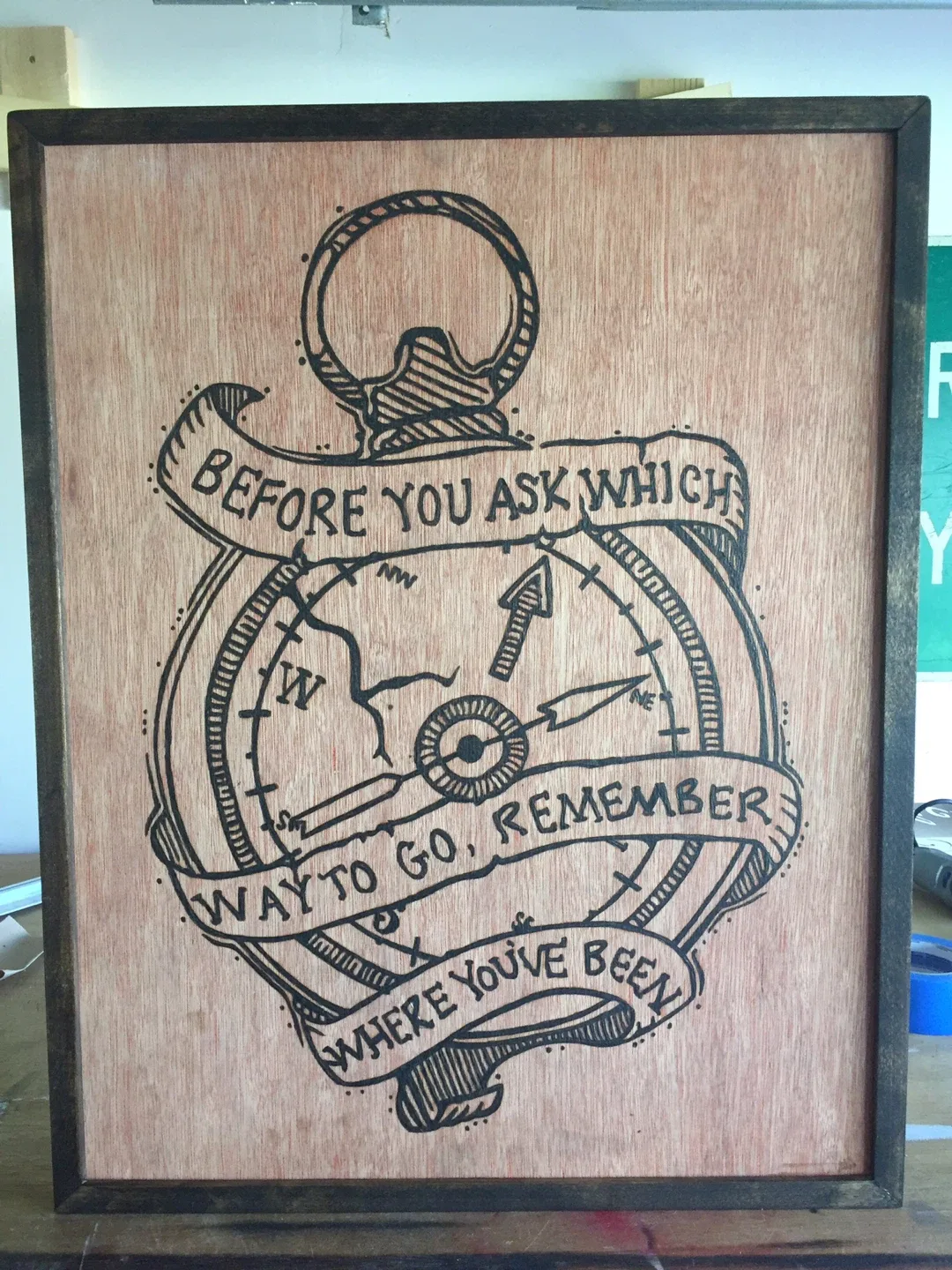CUSTOM - Wood Burning art image indicator(8)