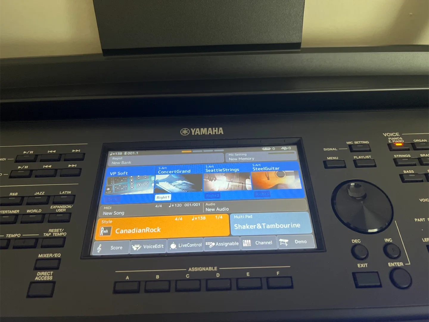 Yamaha SX700 Keyboard image indicator(4)