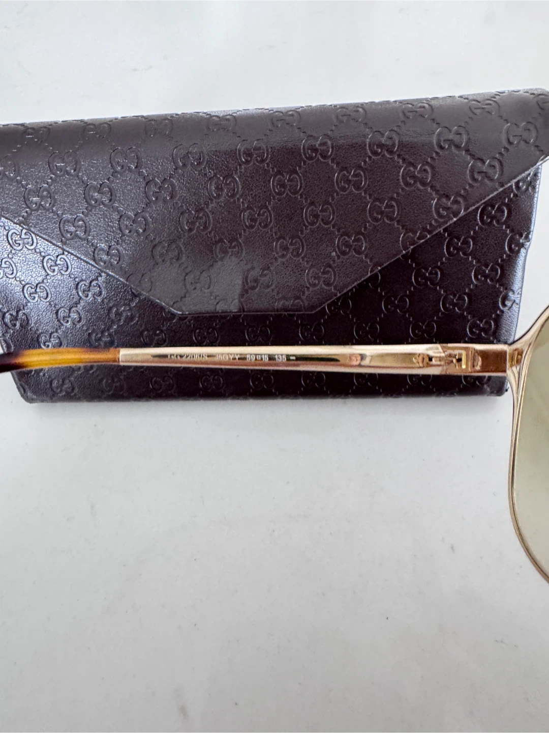 Gucci Aviator Sunglasses with Case - photo 5