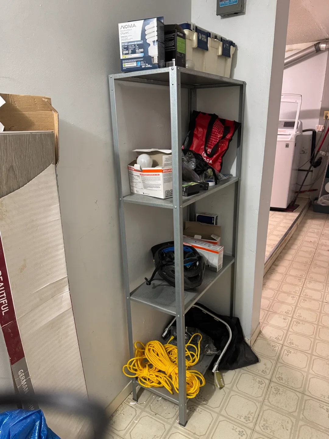 Metal Shelf Unit - 1.45m x 24cm thumbnail