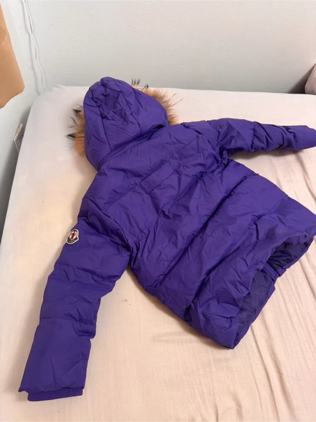 Kids Purple Padded Snowsuit Size 3T image indicator(3)