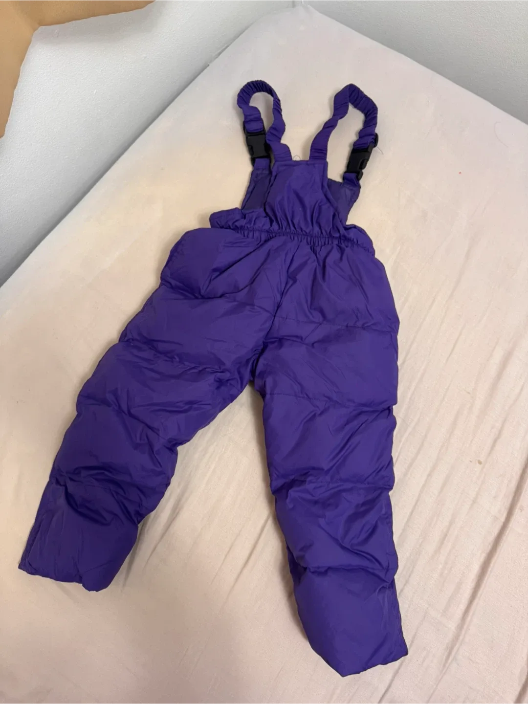Kids Purple Padded Snowsuit Size 3T image indicator(5)