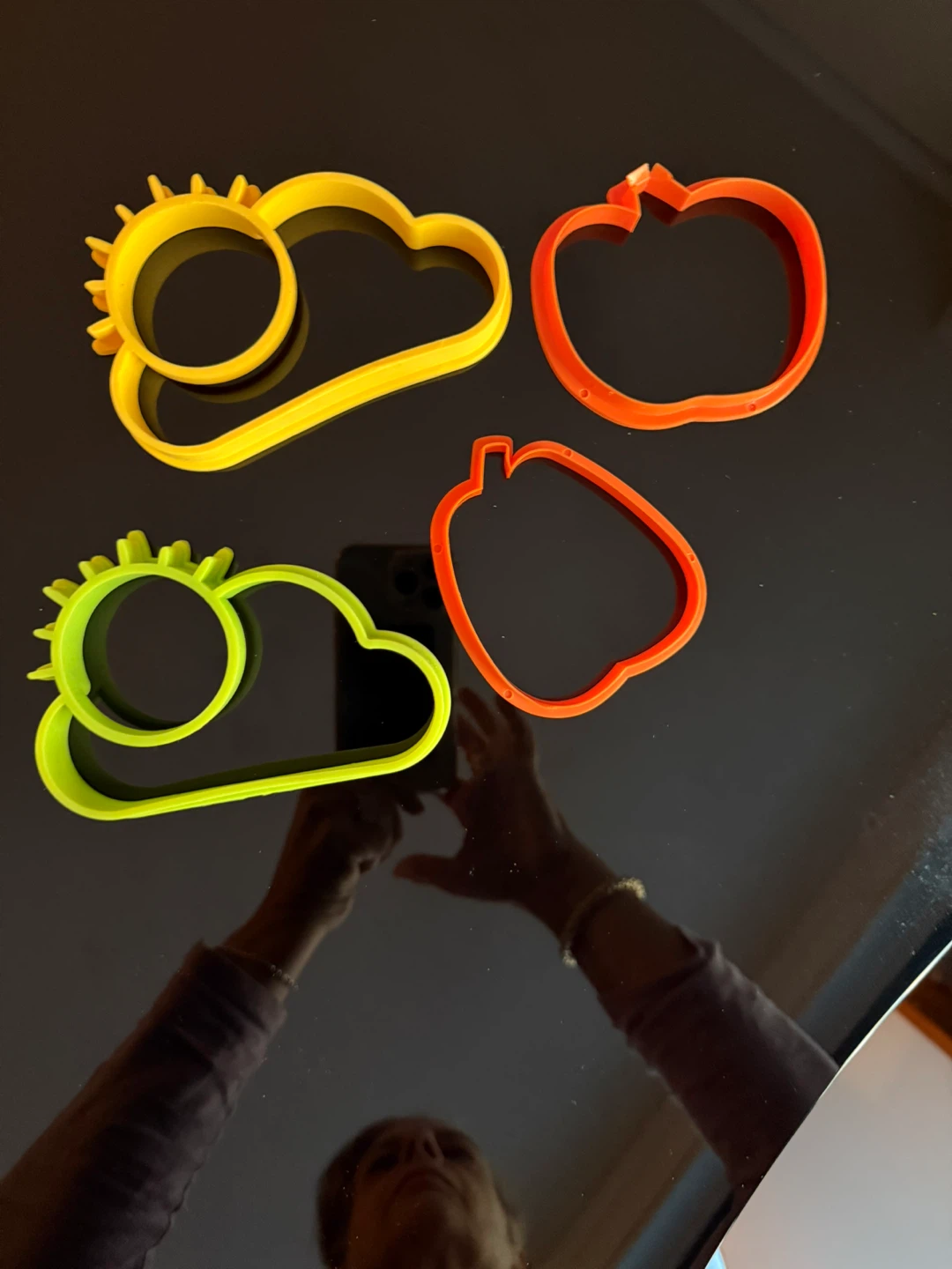 Cookie Cutters - Sun, Cloud, Apple, Pepper